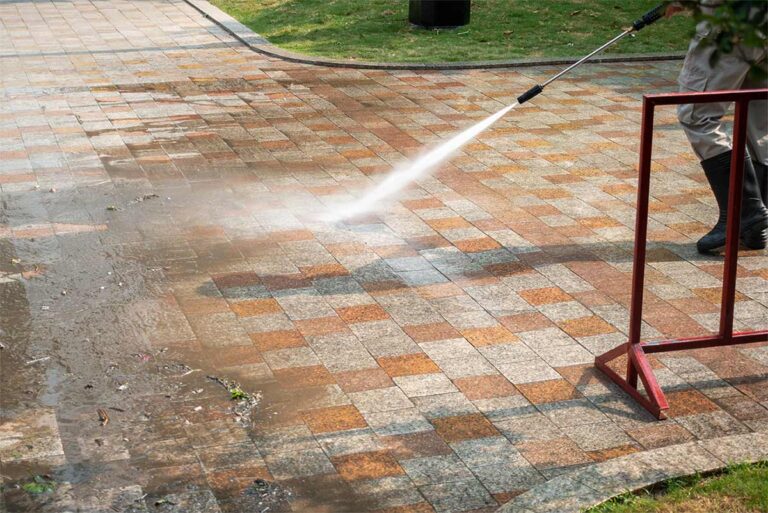 pressure washing