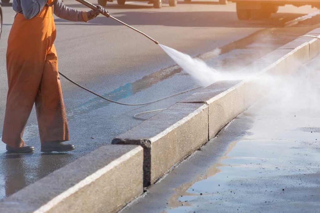 commercial pressure washer